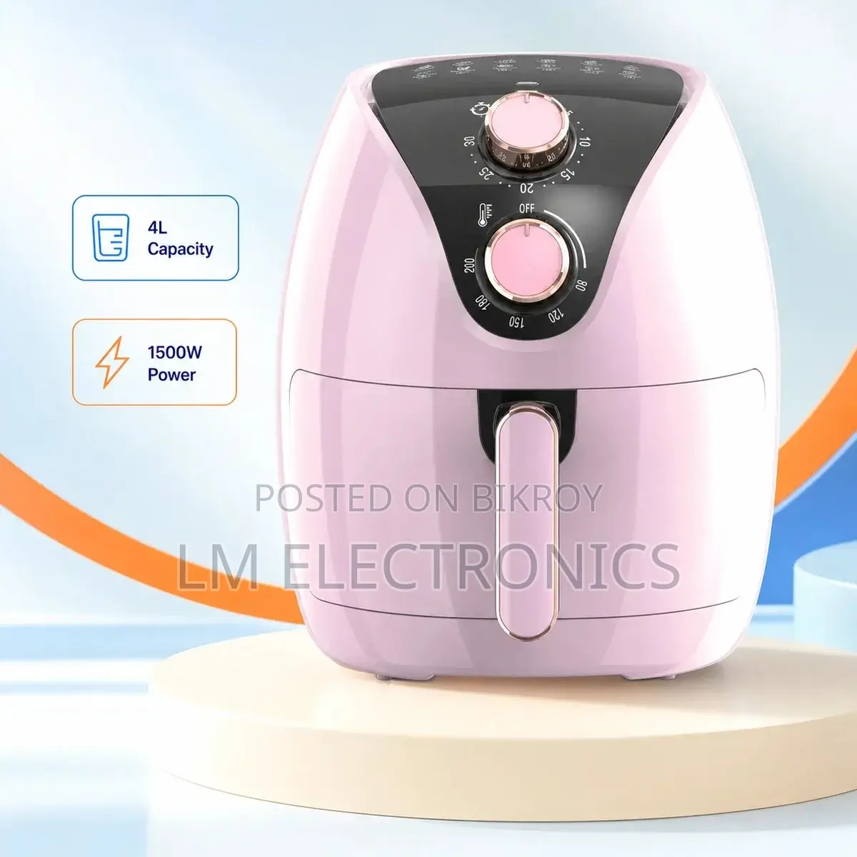 Ocean Air Fryer 4.0 Ltr, 1500 Watt
