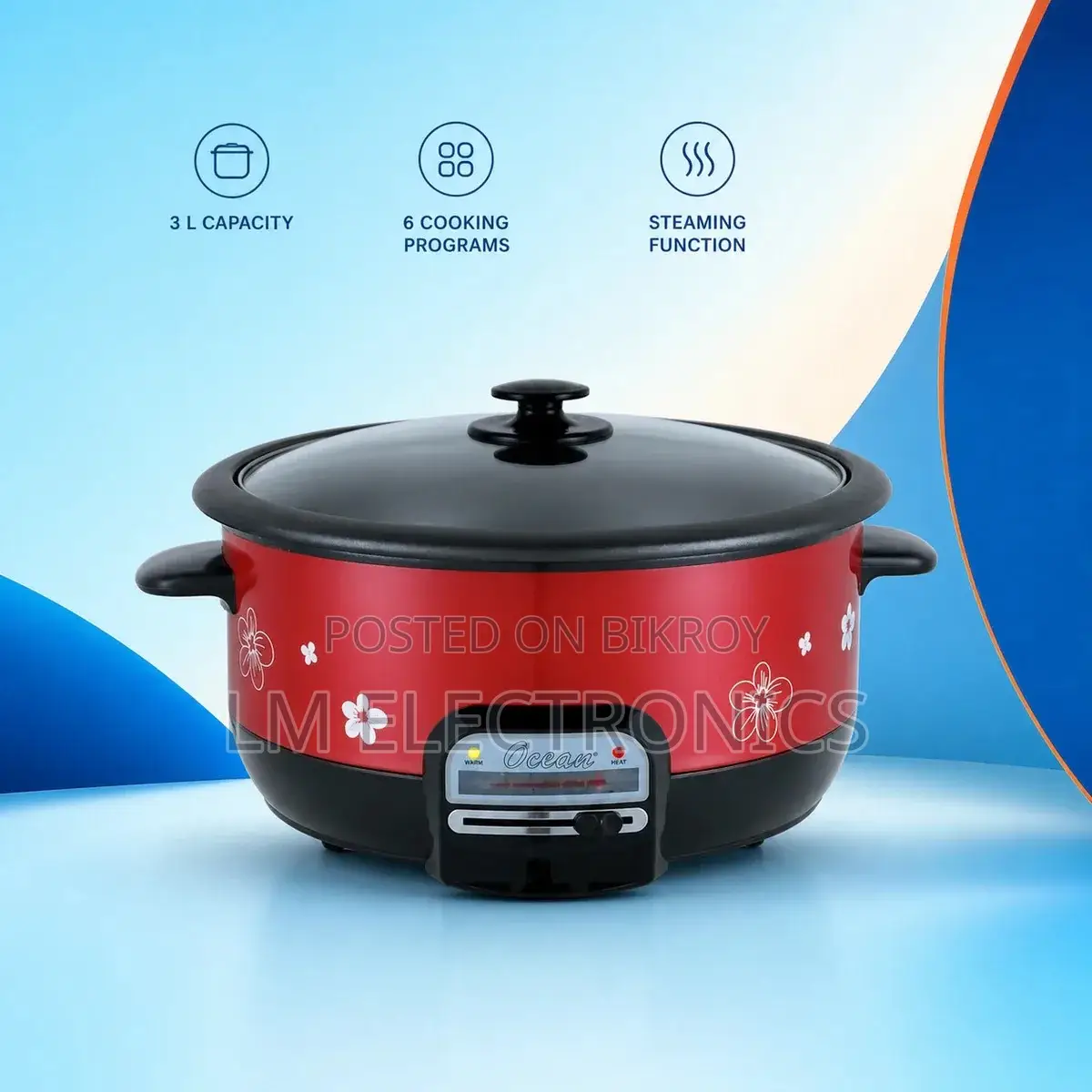 Ocean Multi Cooker (3 Litre) OMC30R