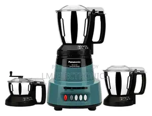Panasonic 900W 3 IN 1 Mixer Grinder MX-GC3550 (Coral Blue)