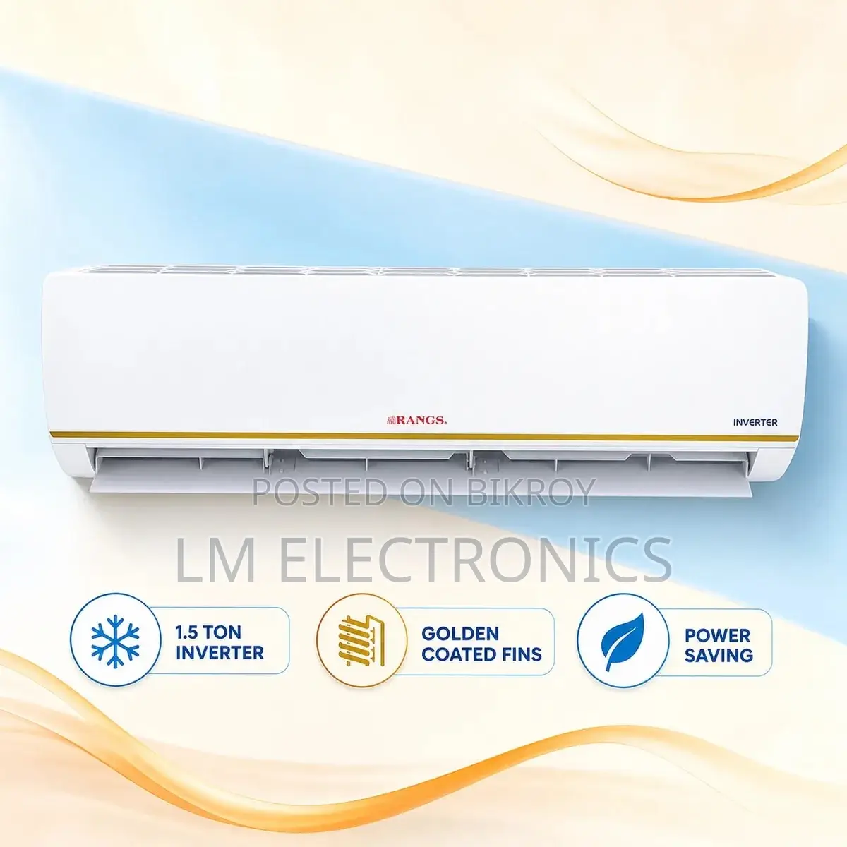 Rangs 1.5 Ton Premium Series Inverter Split Type AC