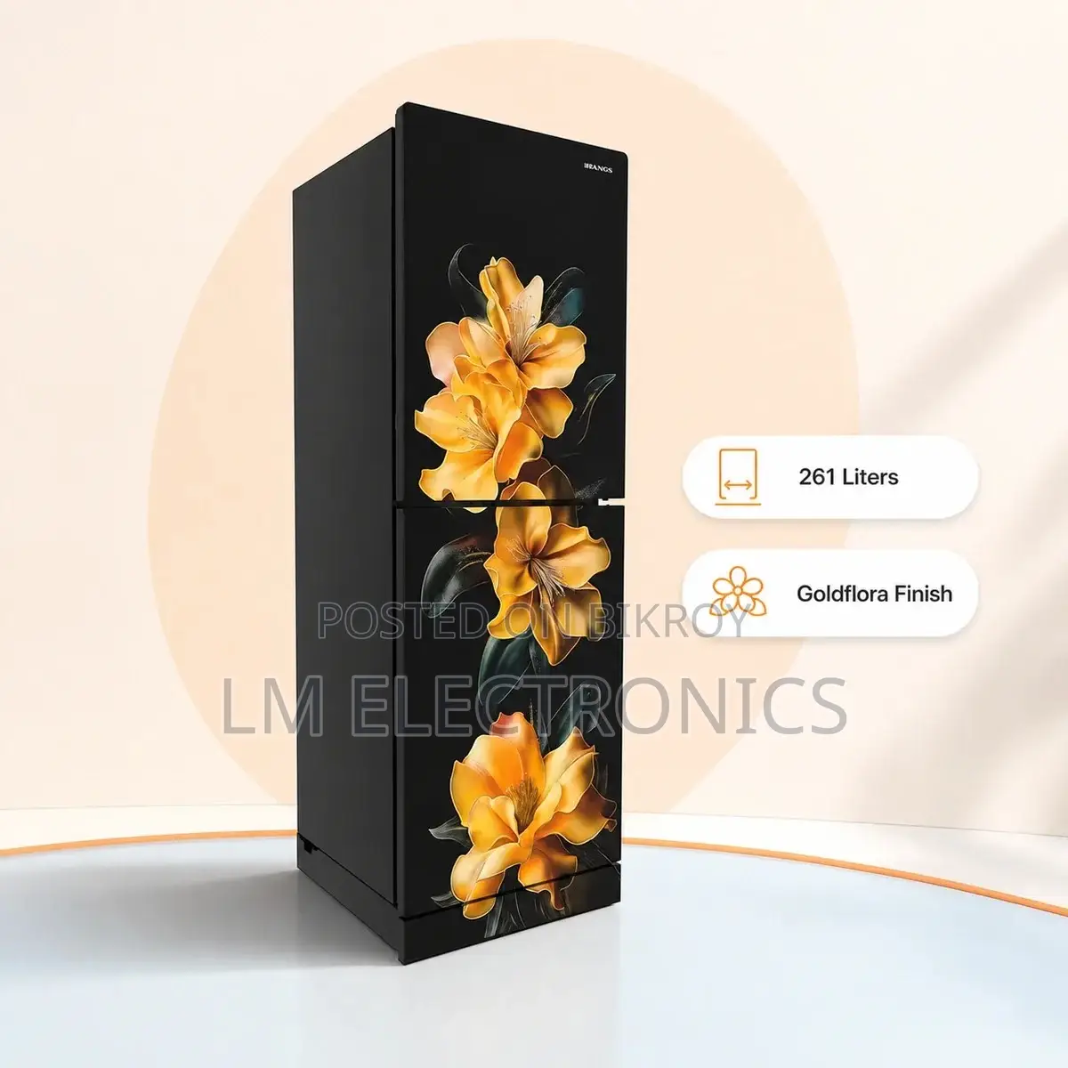 Rangs 261 Liter Refrigerator Goldflora