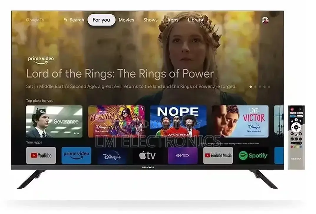 Rangs 43-Inch Google Certified Frameless FHD Android TV