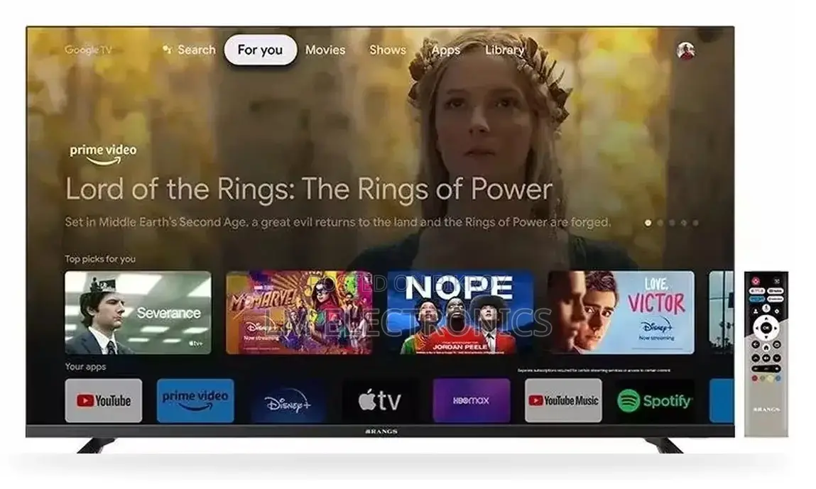 Rangs 43-Inch Google Certified Frameless FHD Android TV