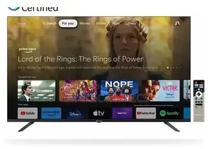 Rangs 65-Inch Google Certified TV | Frameless 4K UHD Smart TV