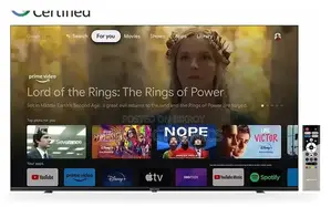 Rangs 65-Inch Google Certified TV | Frameless 4K UHD Smart TV