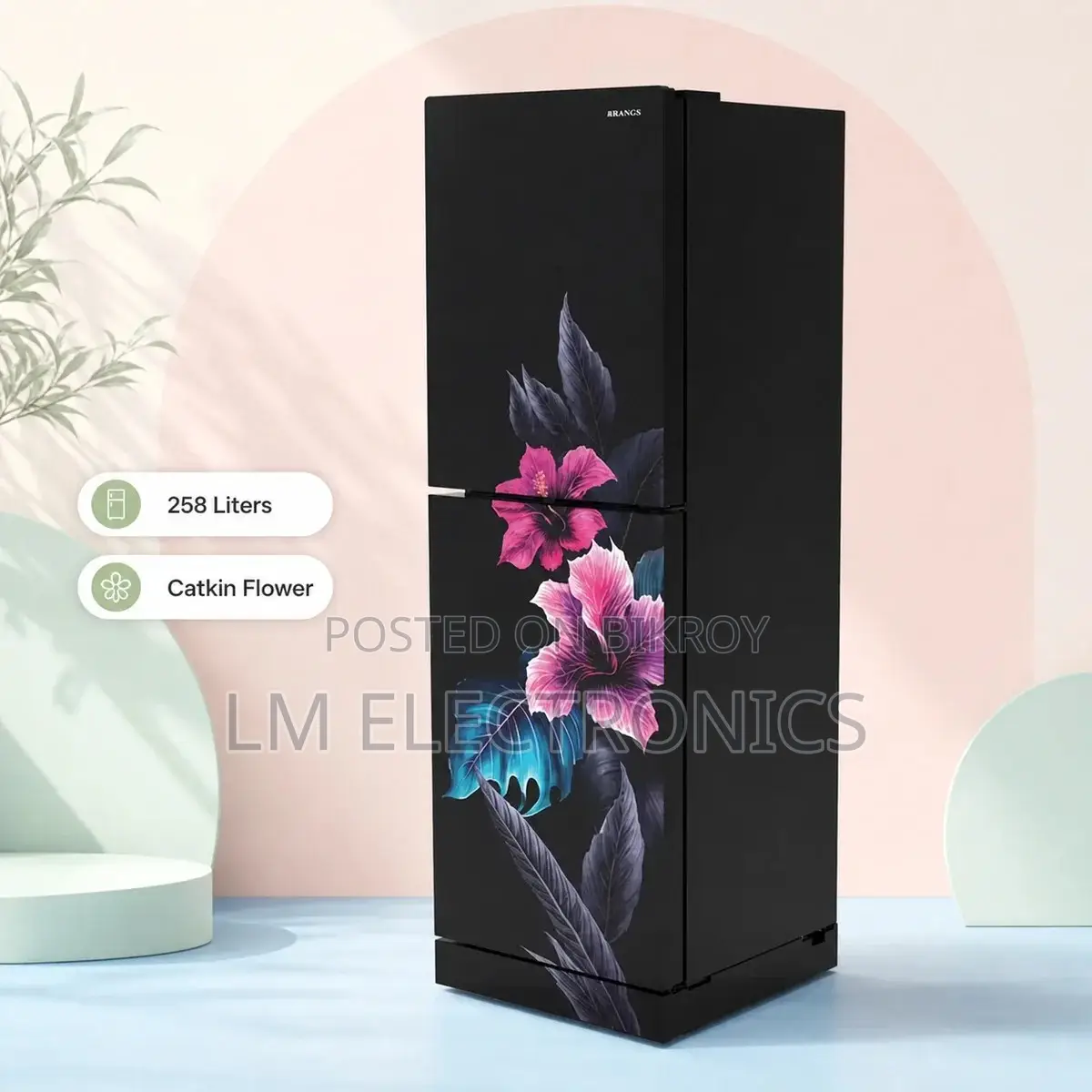 Rangs Catkin Flower 258 Ltr Refrigerator