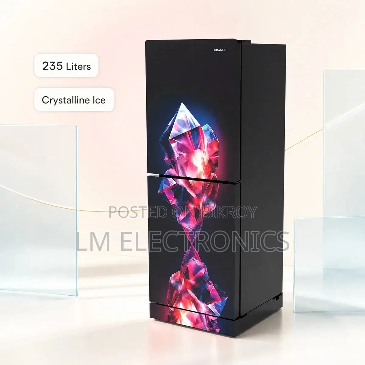 Rangs 235 Liter Refrigerator (Crystalline Ice)