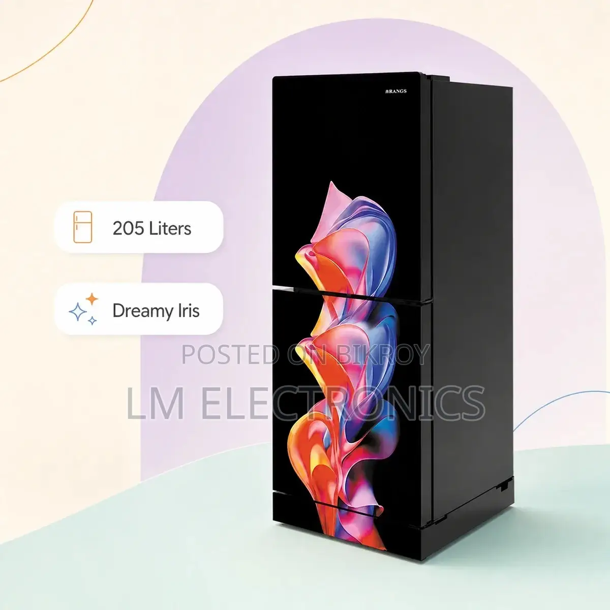 Rangs Dreamy Iris 205 Ltr Refrigerator