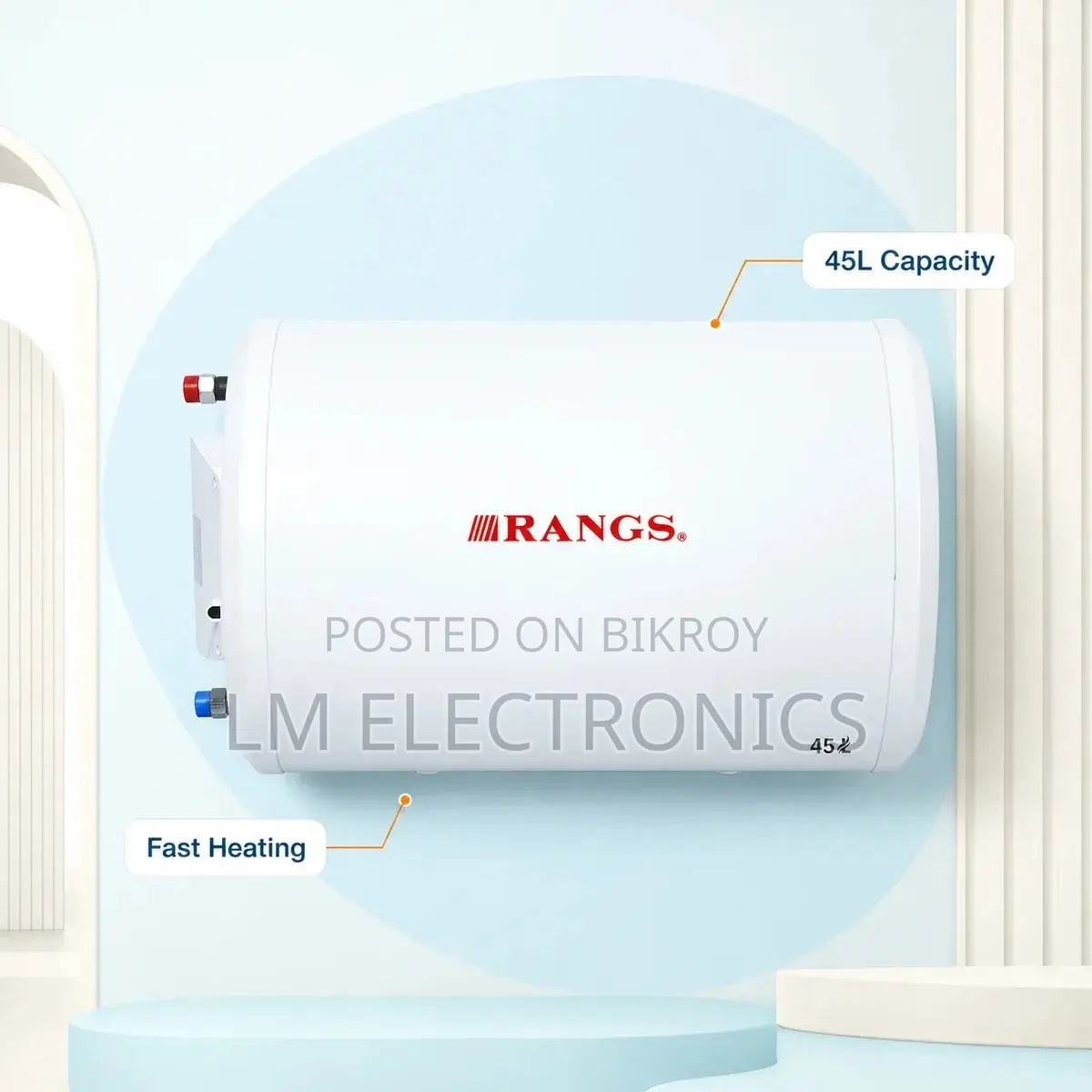 Rangs Geyser 45 Liter Water Heater