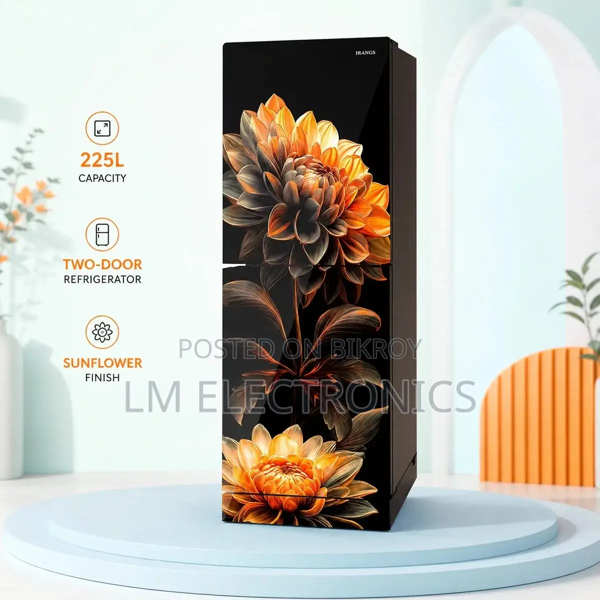 Rangs Sunflower 225 Liter Refrigerator