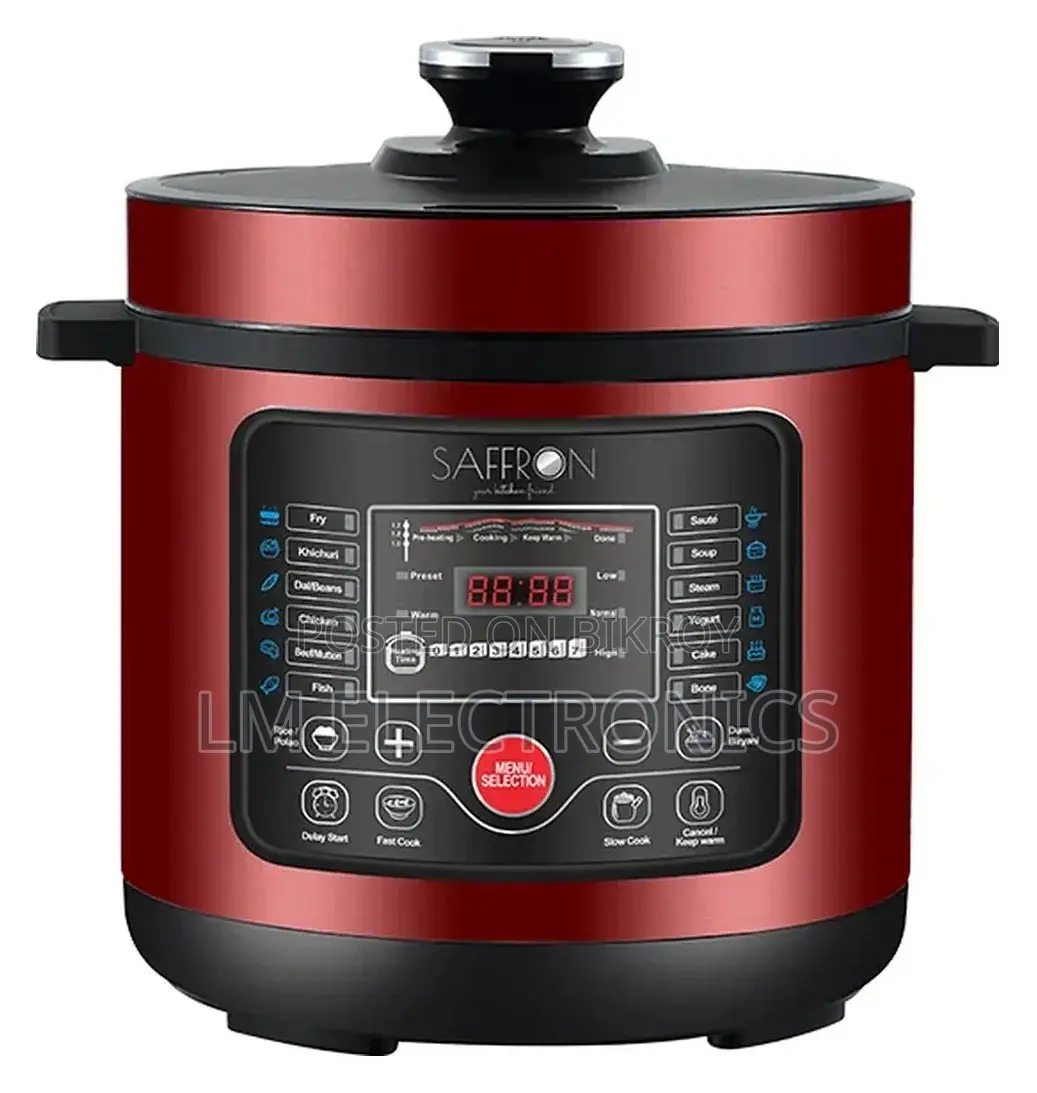 Saffron 5L Electric Pressure Cooker