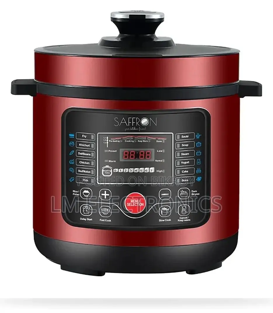 Saffron 5L Electric Pressure Cooker