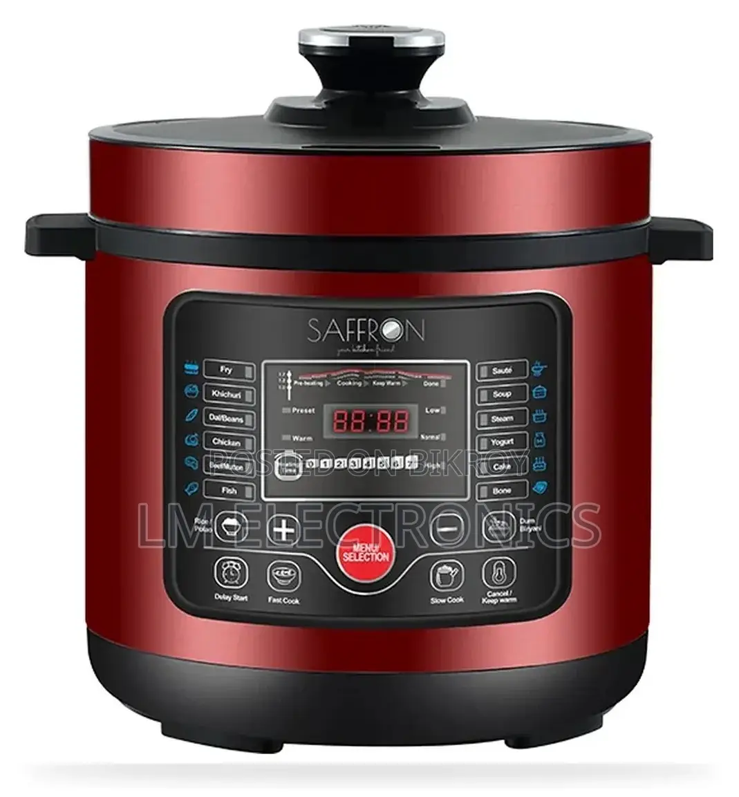 Saffron 5L Electric Pressure Cooker