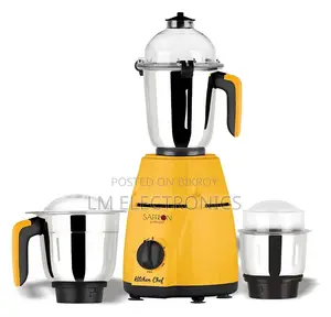Saffron Kitchen Chef 850W Mixer Grinder (3 Jar)