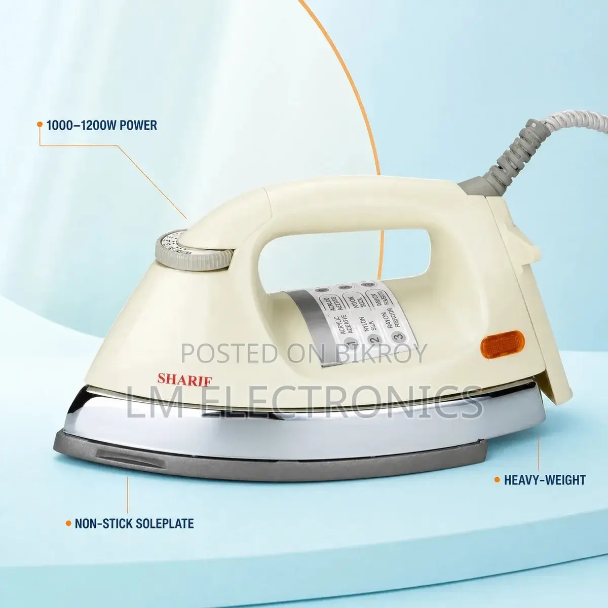 Sharif Heavy Dry Iron