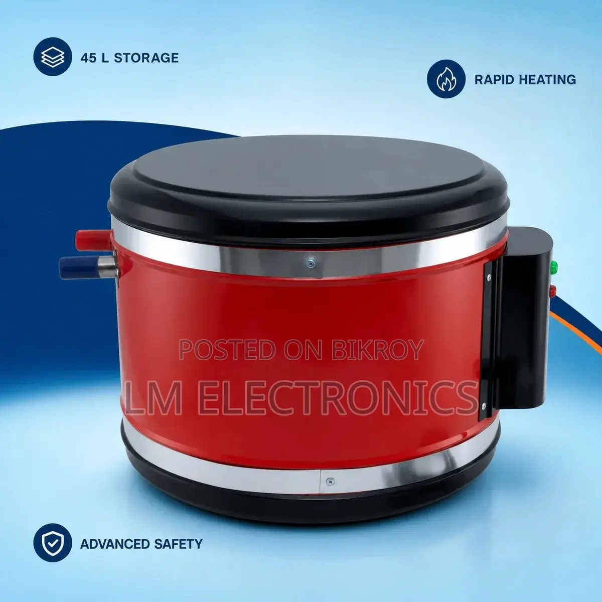 Singer 45L Water Heater (Red)