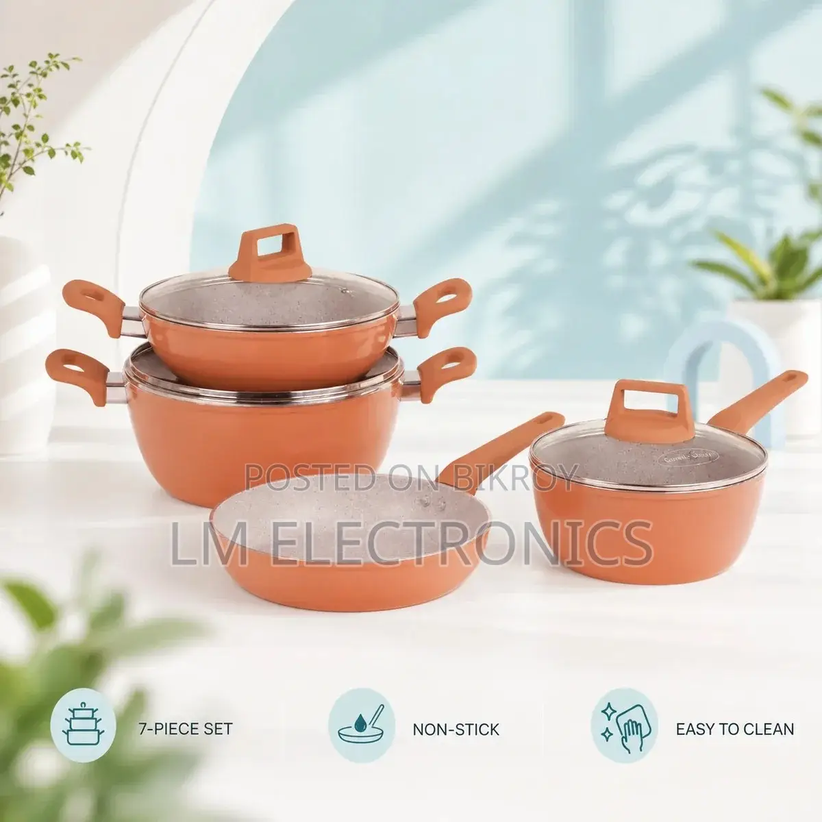 Singer 7-Piece Non-Stick Cookware Gift Set