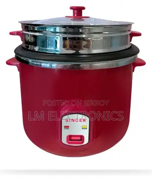 Singer Deluxe Pink 2.8L Rice Cooker with Auto Keep Warm