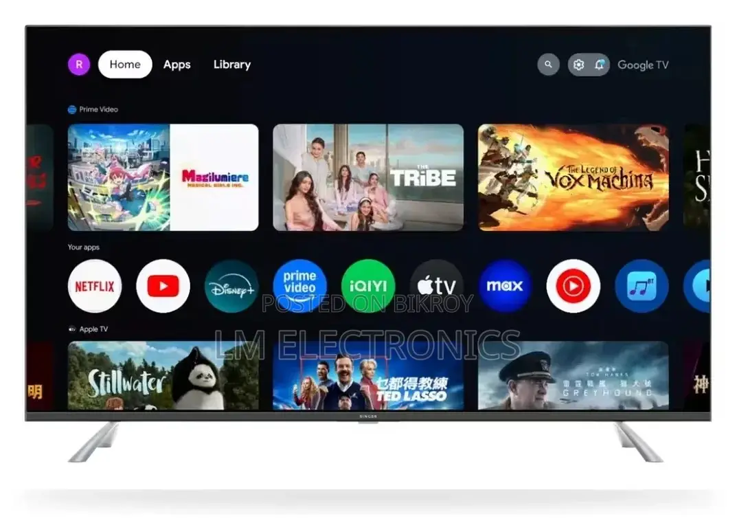 Singer Primax 4K Google TV 43 Inch