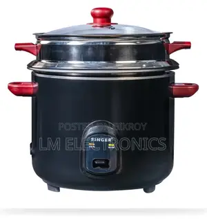 Singer Rice Cooker 2.8L (Steel Body)
