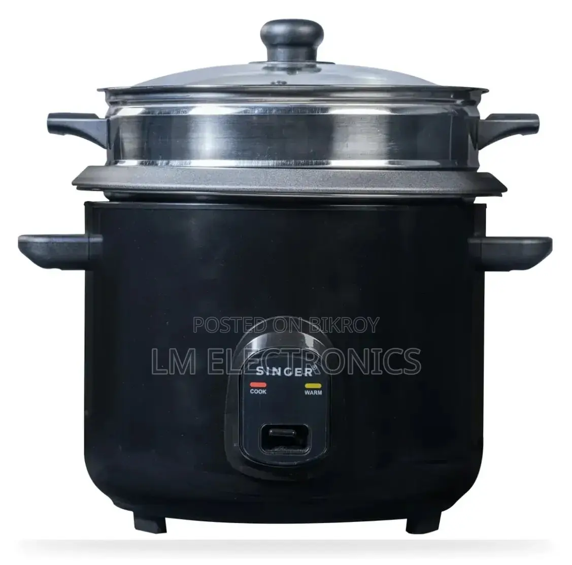 Singer Rice Cooker 2.8L (Black)