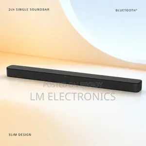 Sony 2ch Single Soundbar with Bluetooth® technology HT-S100F
