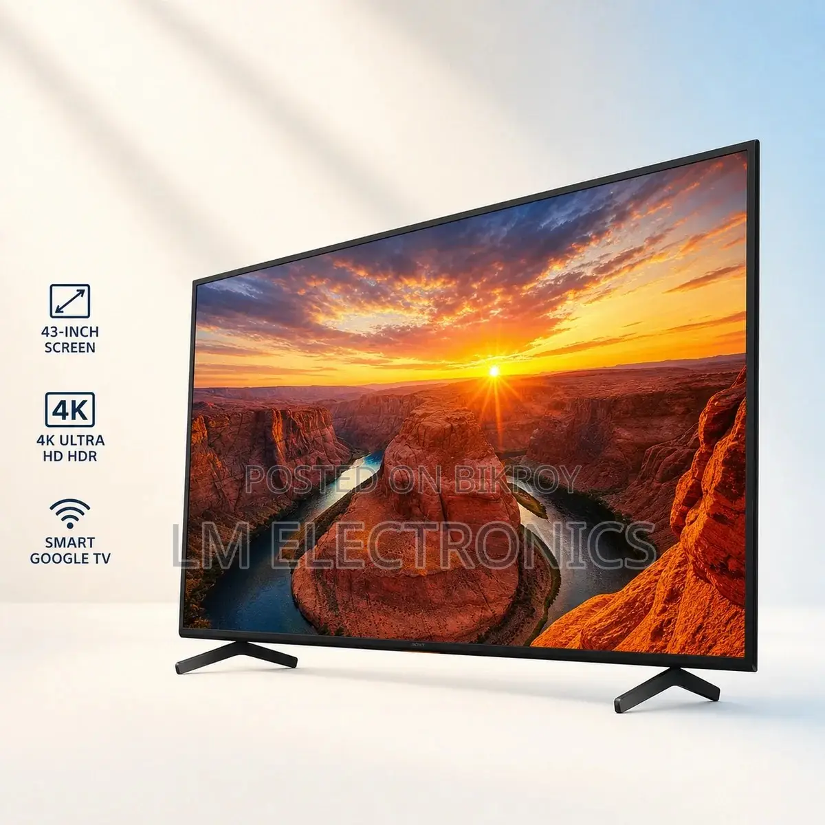 Sony 43 inch 4K Ultra HD HDR Smart Google TV