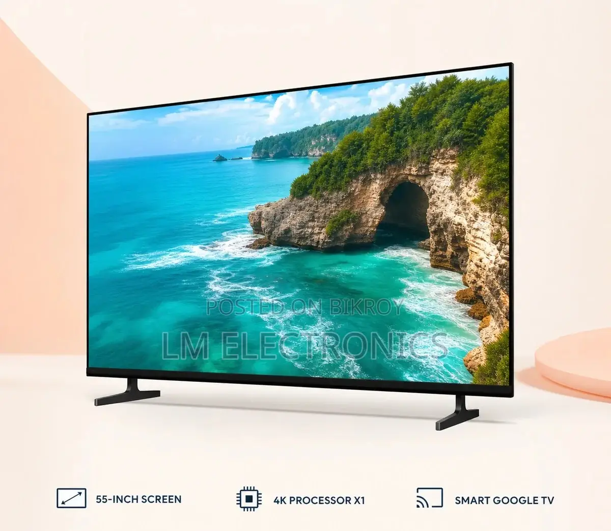 Sony 55 Inch Bravia 2 II 4K Processor X1 4K Ultra HD High Dynamic Rang