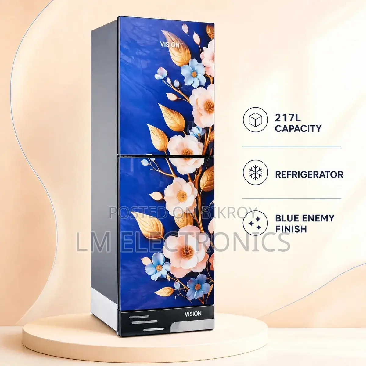 Vision 217L Refrigerator Blue Enemy