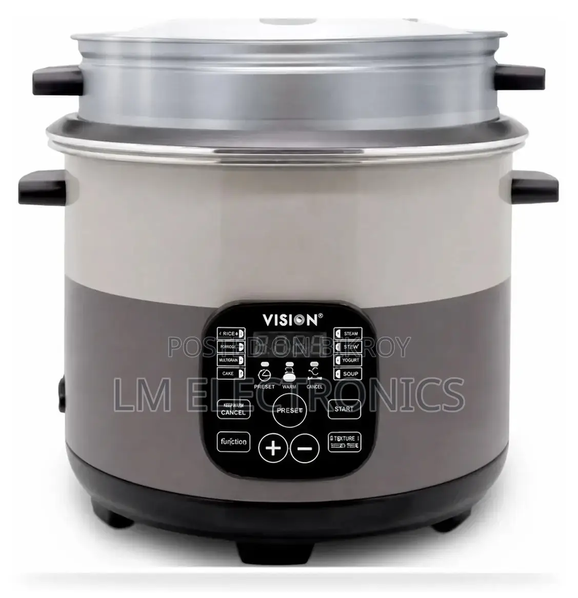 Vision 3.0 Liter Smart Rice Cooker