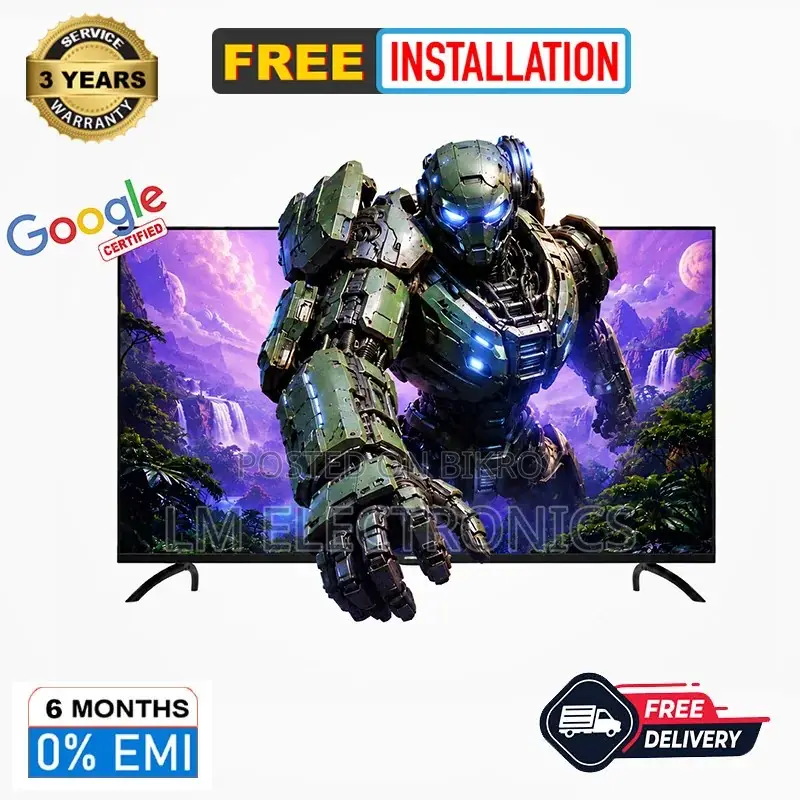Vision 50" QLED Google TV 4K PQ6 Galaxy Plus