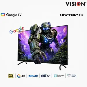 Vision 50" QLED Google TV 4K PQ6 Galaxy Plus