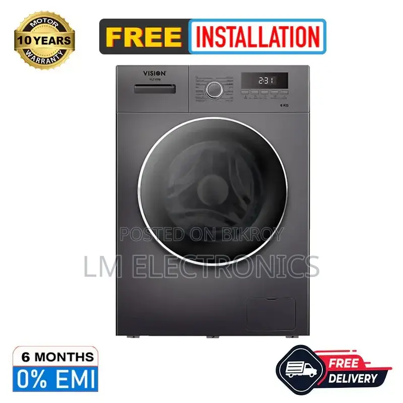 Vision 6KG Front Loading Washing Machine (FLT60B)