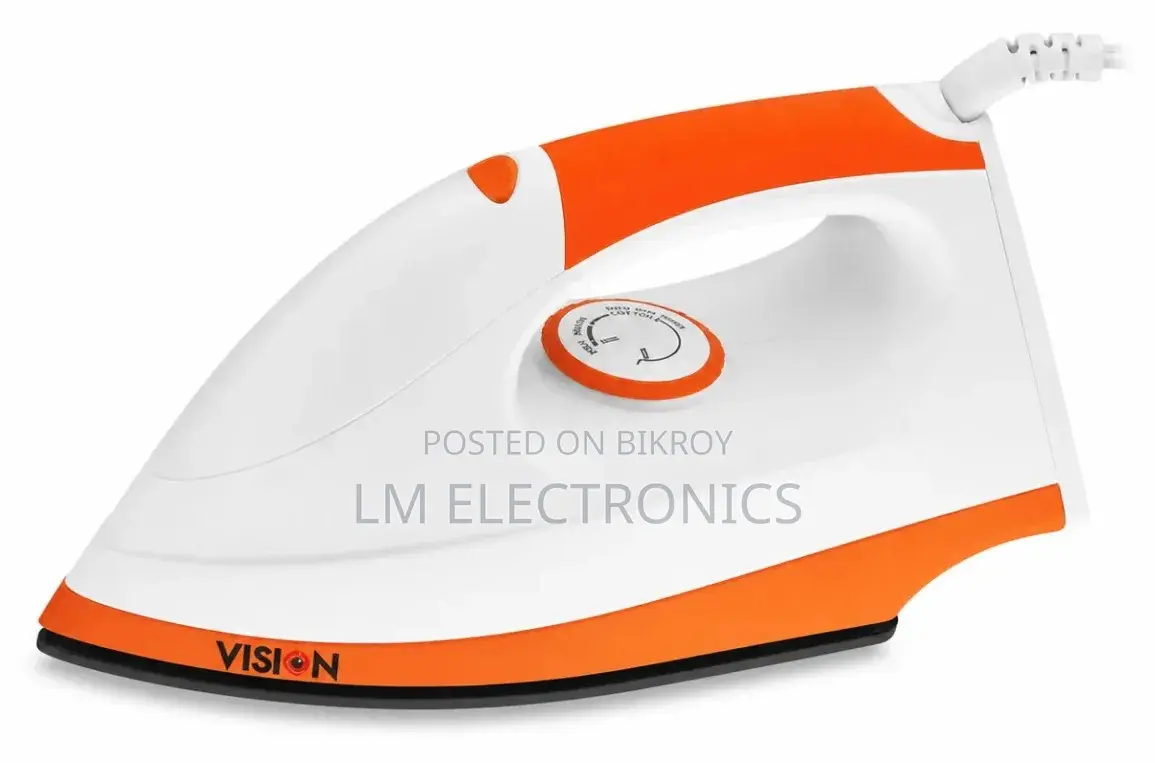 Vision Dry Electric Iron VIS-YPF 633 Orange