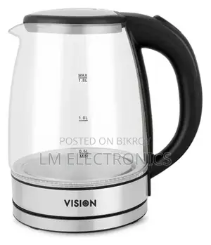Vision E.Kettle 1.8L VIS-EK-016 Glass