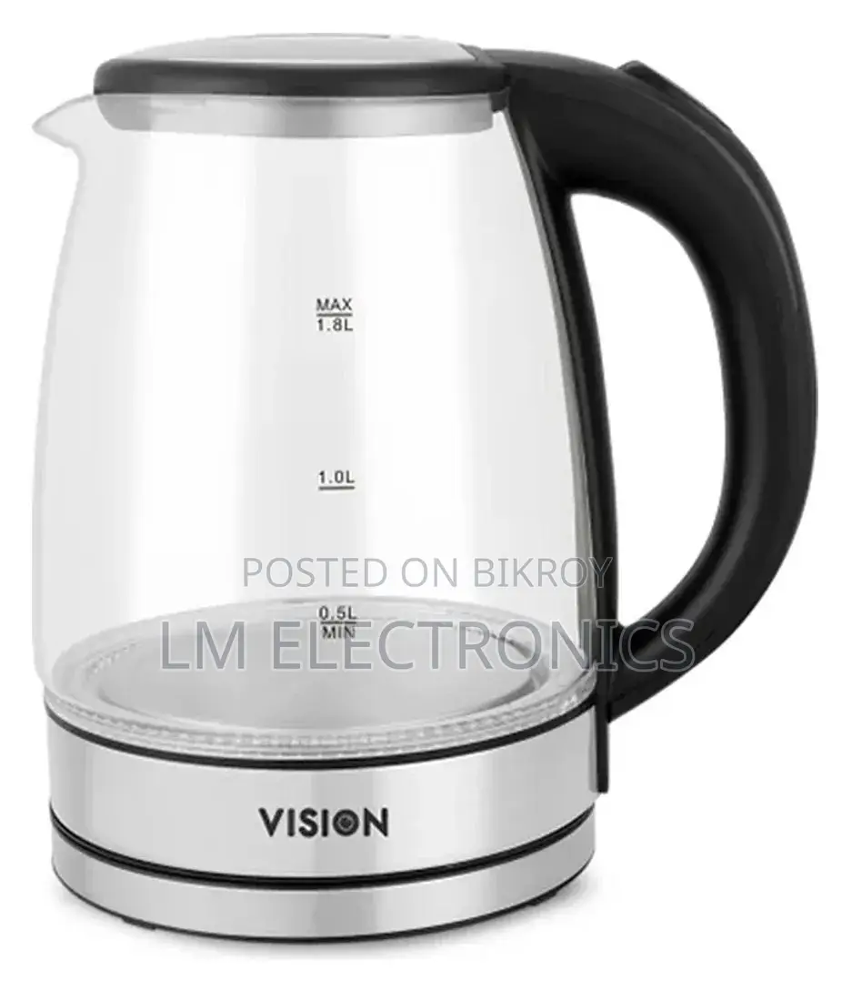 Vision E.Kettle 1.8L VIS-EK-016 Glass