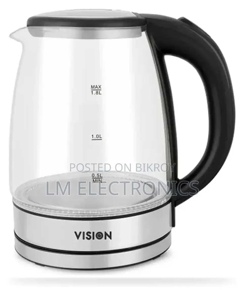 Vision E.Kettle 1.8L VIS-EK-016 Glass