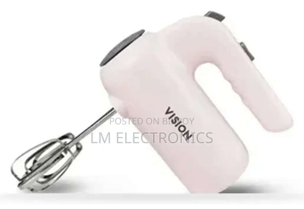 Vision Electric Hand Mixer VIS-HM-002 Light Pink