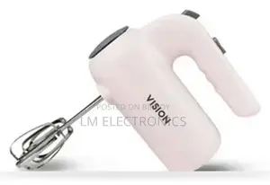 Vision Electric Hand Mixer VIS-HM-002 Light Pink