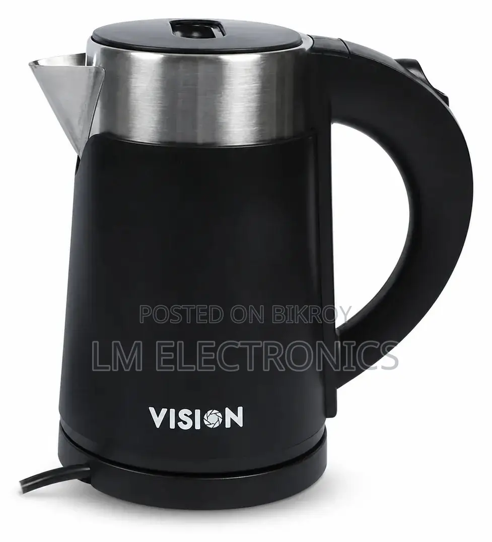 Vision Electric Kettle 1 Liter VIS-EK-013 Royal Black