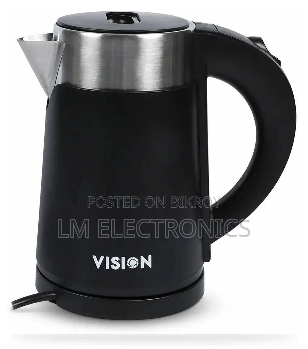 Vision Electric Kettle 1 Liter VIS-EK-013 Royal Black
