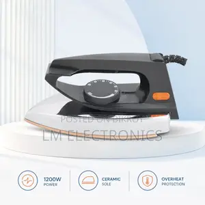 Vision Electronic Iron 1200W Shock and Burn Proof VIS-DEI-004