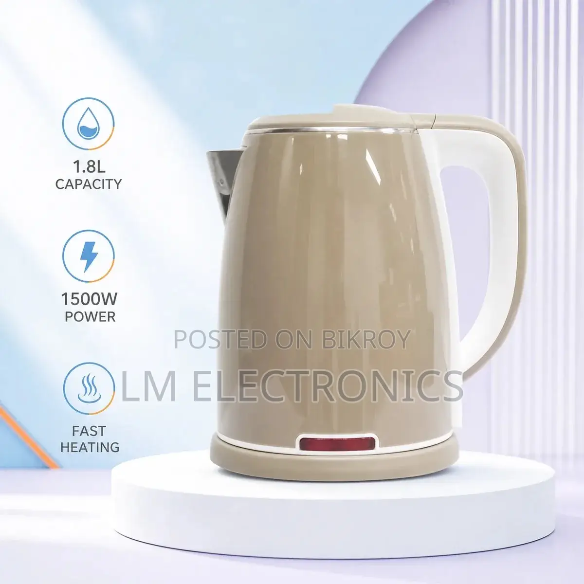 Vision Electronic Kettle 1.8L