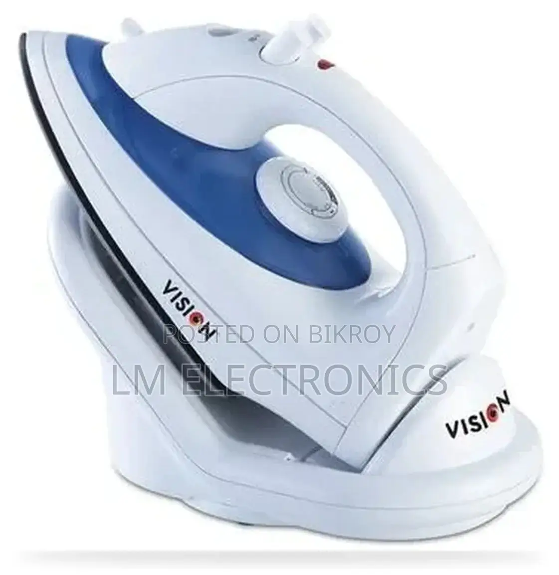 Vision Electronic Steam Iron 1200W with Shock and Burn Proof VIS-SMT-E