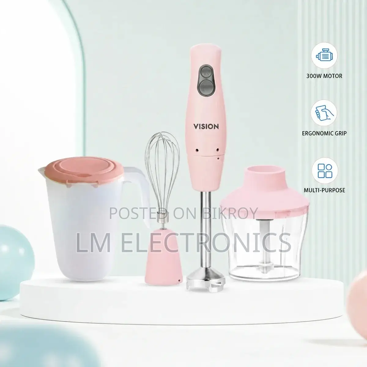 Vision Hand Blender VIS-HB-001( Smart )