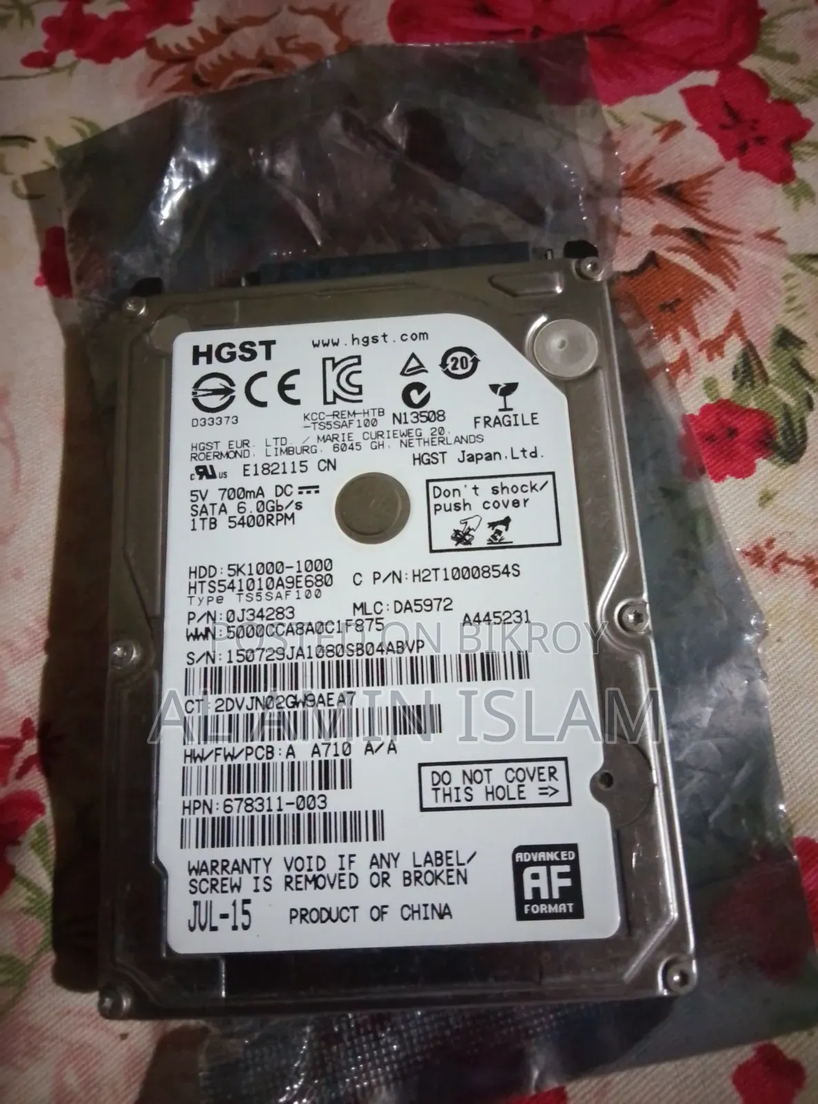 Laptop 32GB HDD 1T