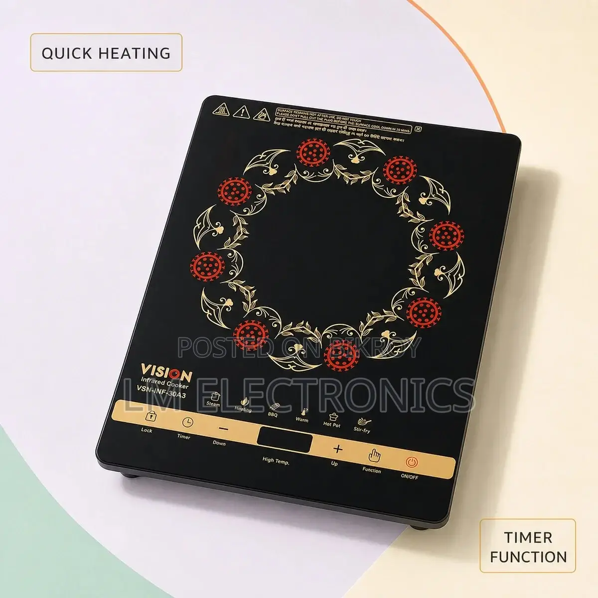 Vision Infrared Cooker 30A3 Smart Cook