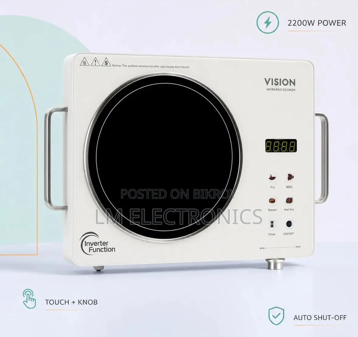 Vision Infrared Cooker VSN-Flaming