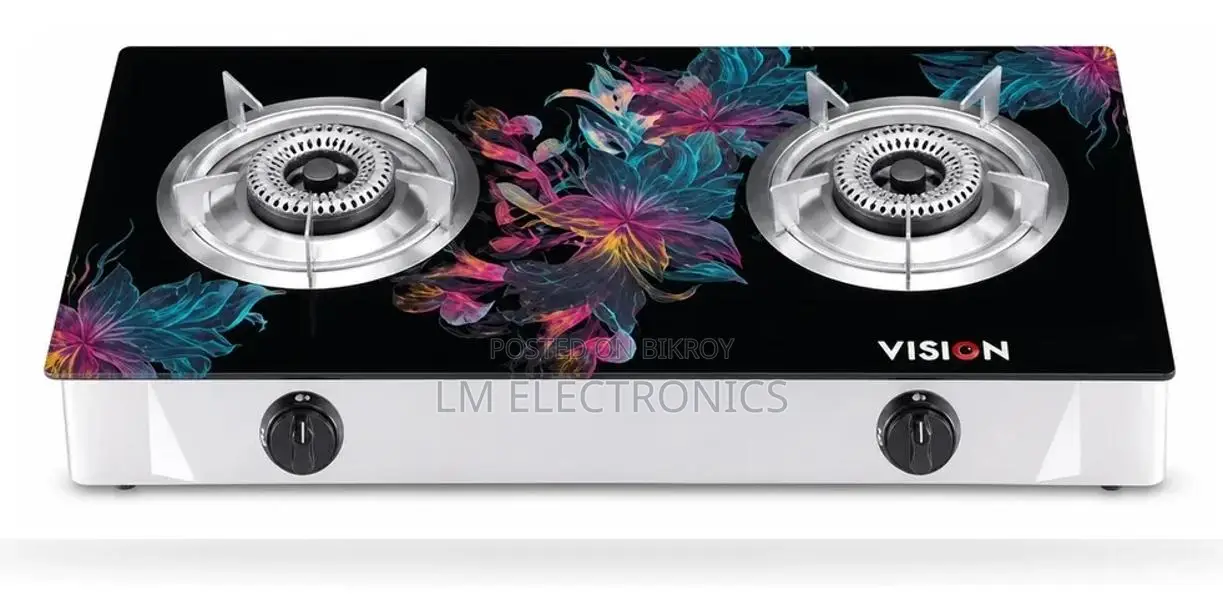 Vision LPG Double Glass Gas Stove