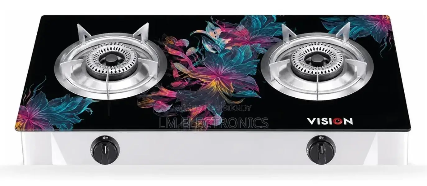 Vision LPG Double Glass Gas Stove